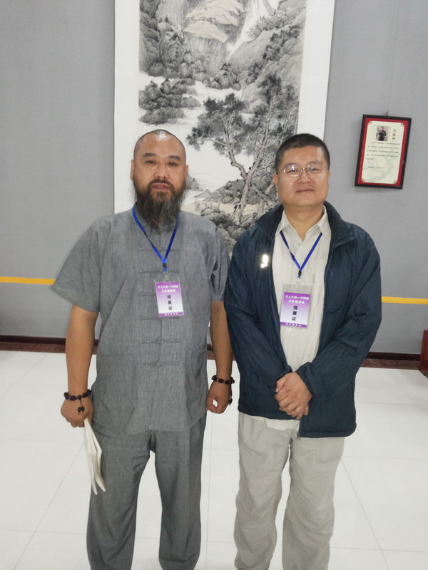 張溫和大師與濰坊國(guó)畫名家劉泉優(yōu)老師